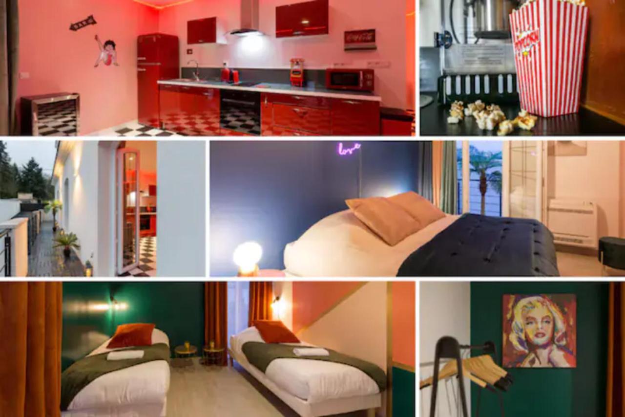 Suite Marilyn Monroe & Spa - 4P - Proche Disney Montry Exteriör bild