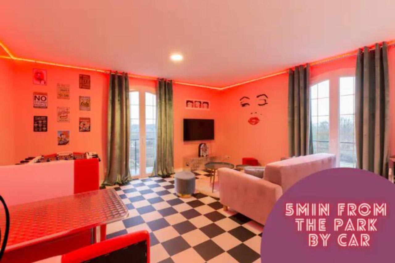 Suite Marilyn Monroe & Spa - 4P - Proche Disney Montry Exteriör bild